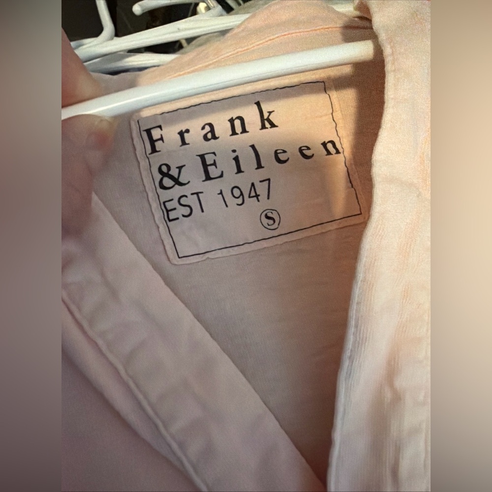 Lot Of 4 Frank & Eileen Shirts Eileen Barry Corduroy Plaid, Striped S, M - Picture 7 of 7